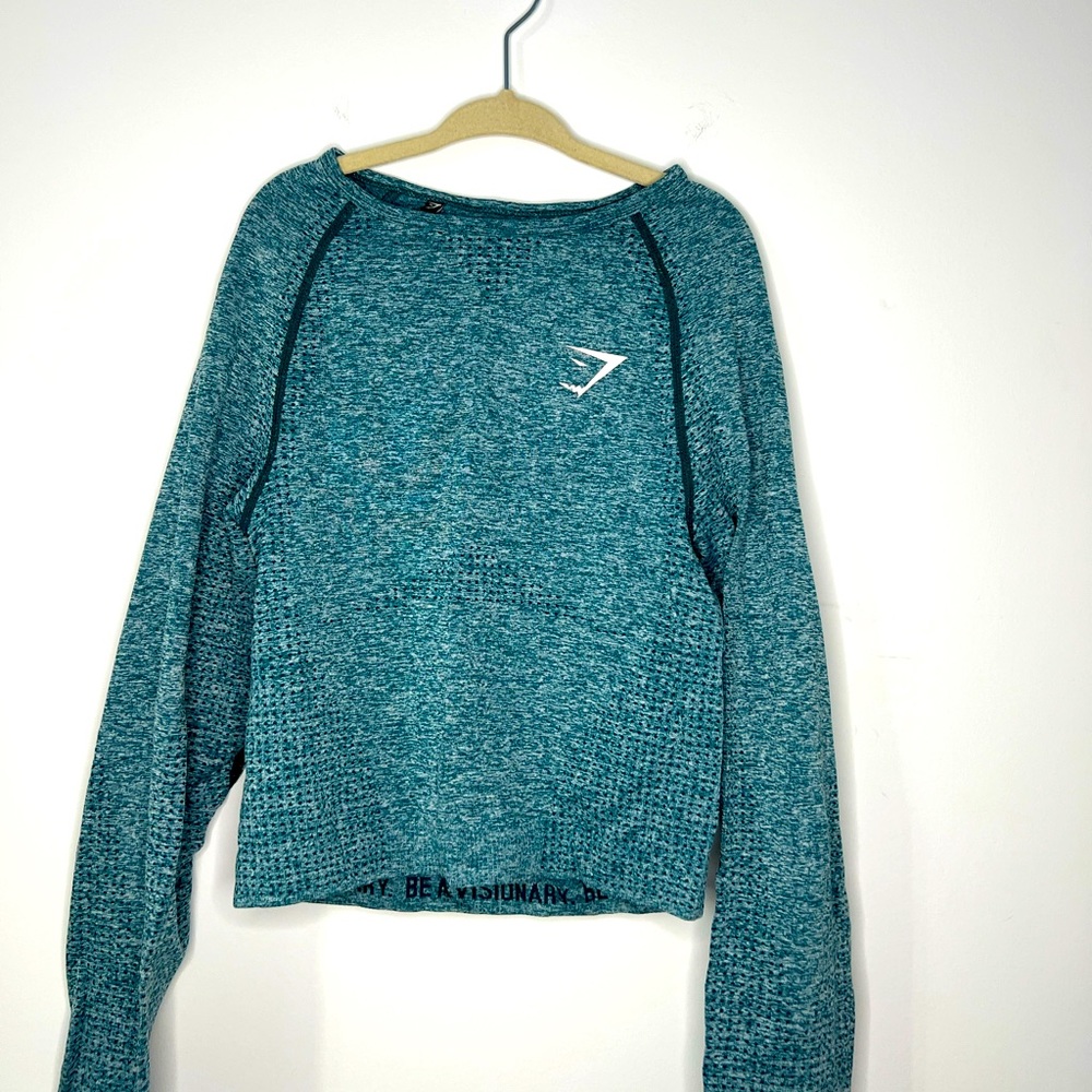 GYMSHARK long sleeve crop top